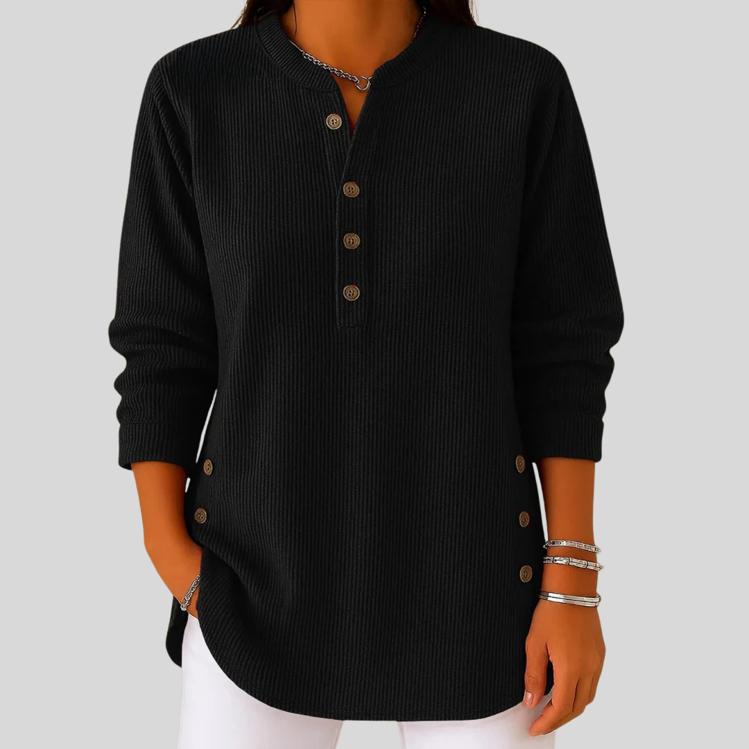 Ambra | Maglione da Donna con Dettagli Bottoni