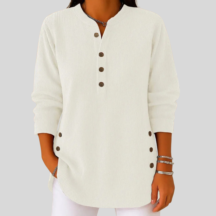 Ambra | Maglione da Donna con Dettagli Bottoni