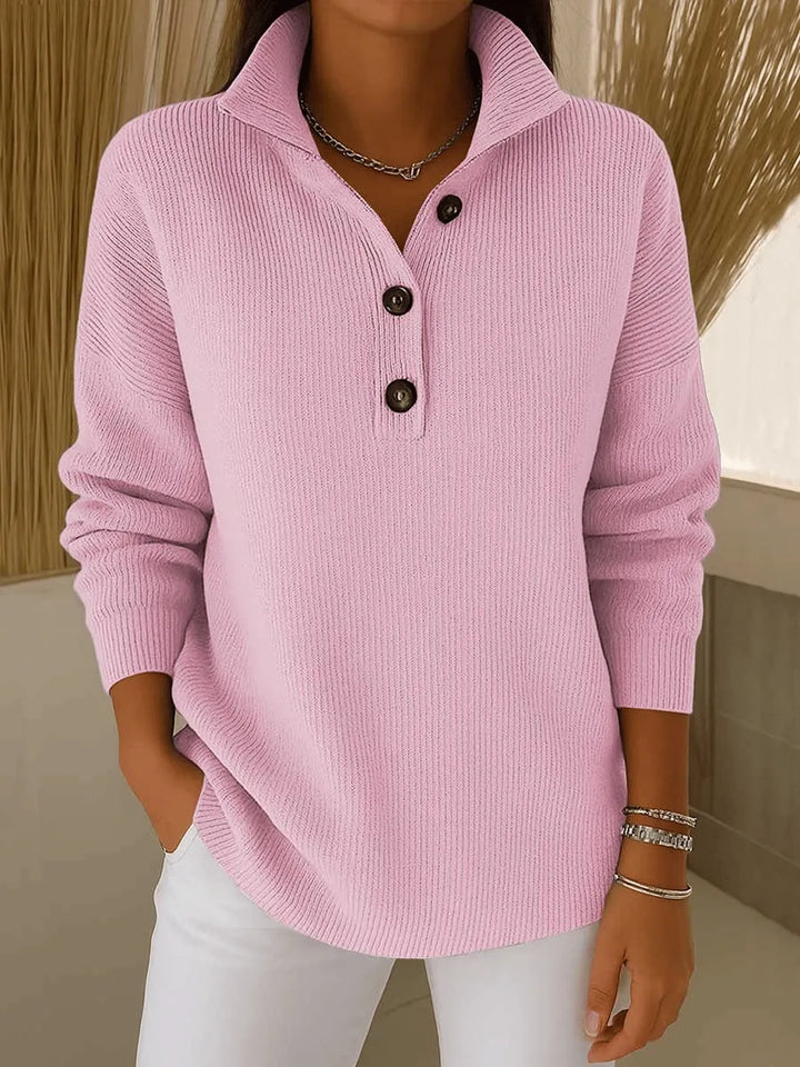 Amalia | Maglione Polo con Scollatura a V