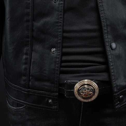 Giacca in Pelle Rider