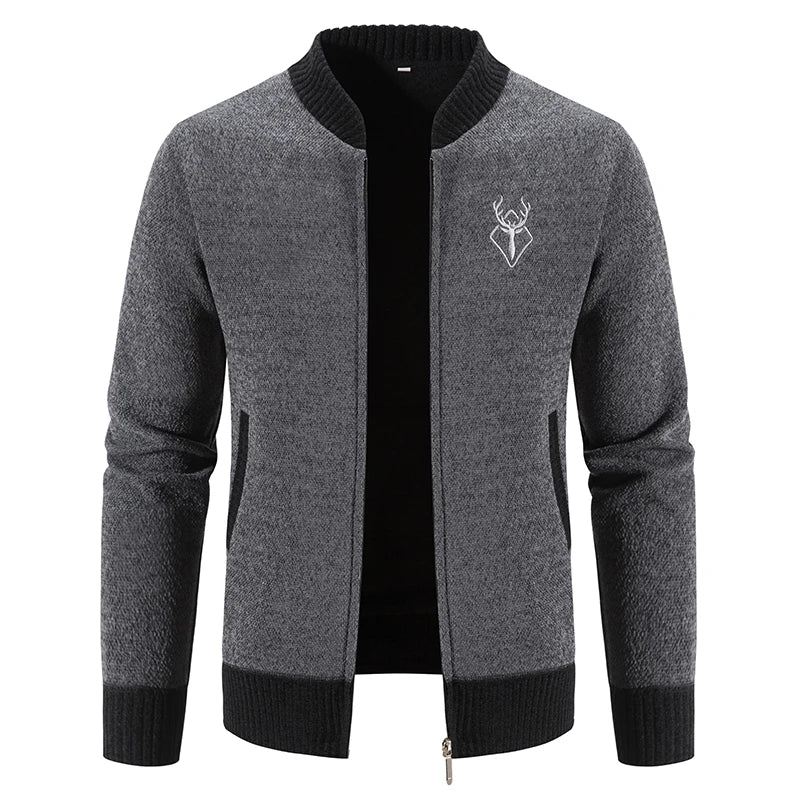 Pieter | Gilet da Uomo In Maglia Con Dettaglio Autunnale