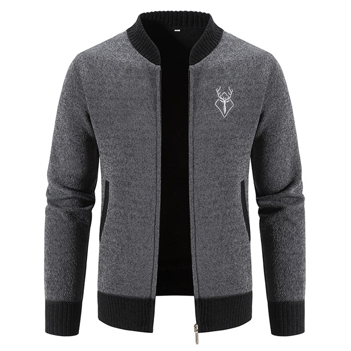 Pieter | Gilet da Uomo In Maglia Con Dettaglio Autunnale