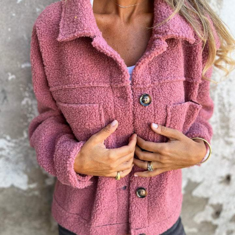 Harriet™ | Giacca Button in Morbido Teddy