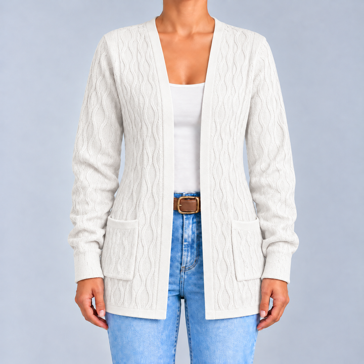 Elisa | Cardigan Aperto con Tasche