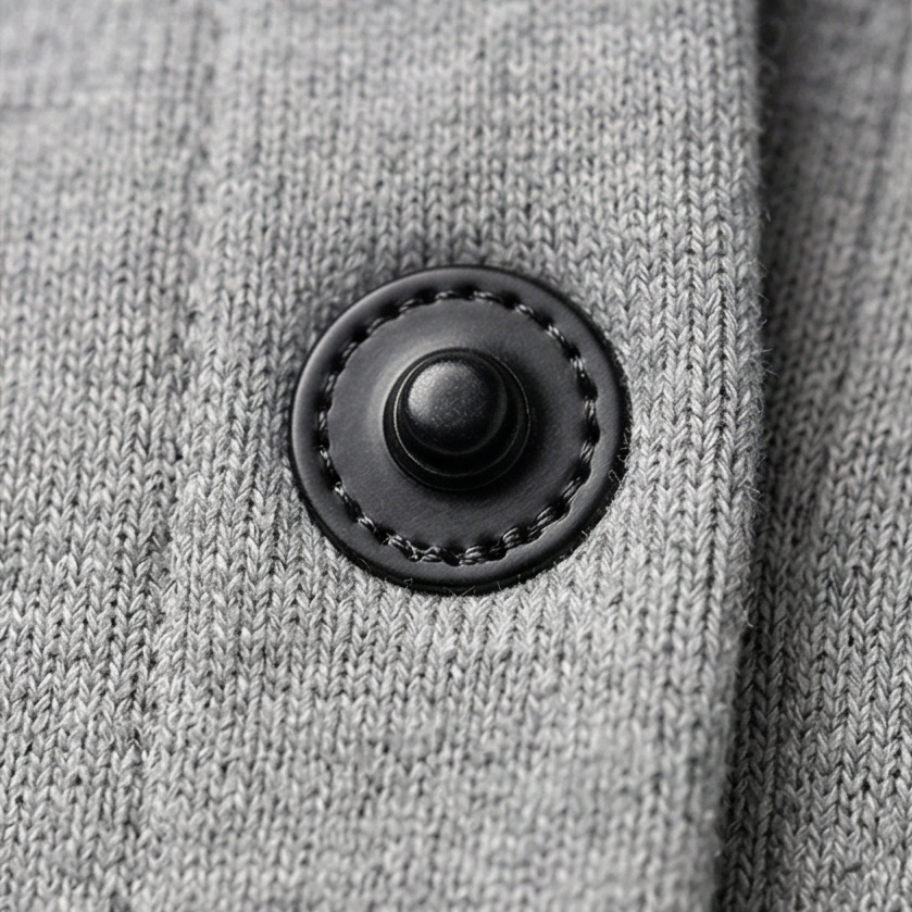 Costanza | Cardigan con Cappuccio e Bottoni