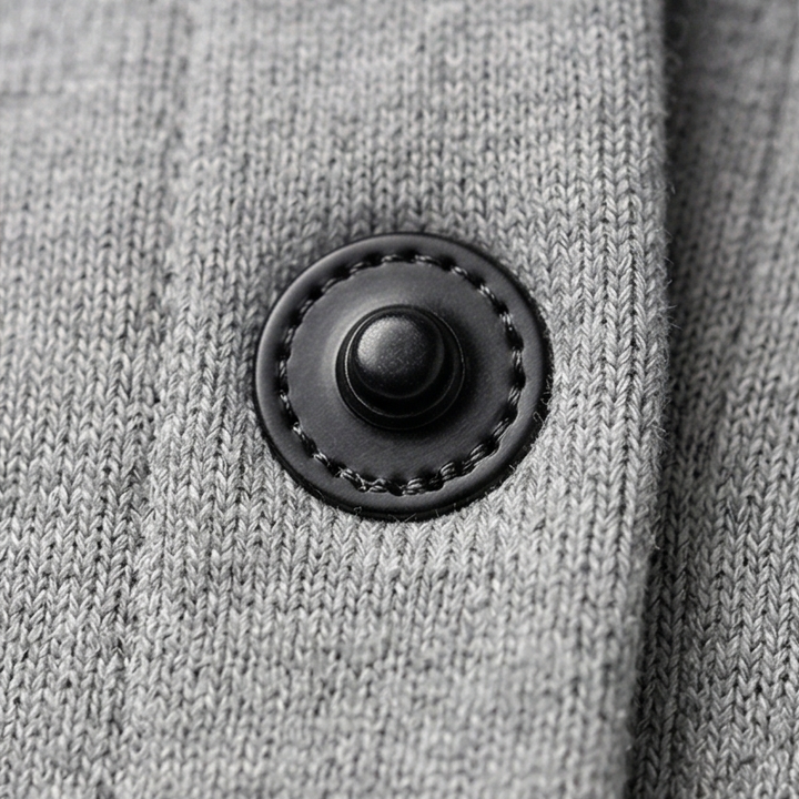 Costanza | Cardigan con Cappuccio e Bottoni