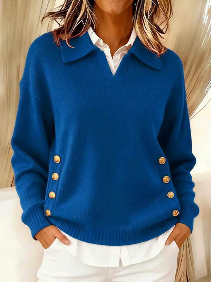 Rieke | Maglione con scollo a V e colletto
