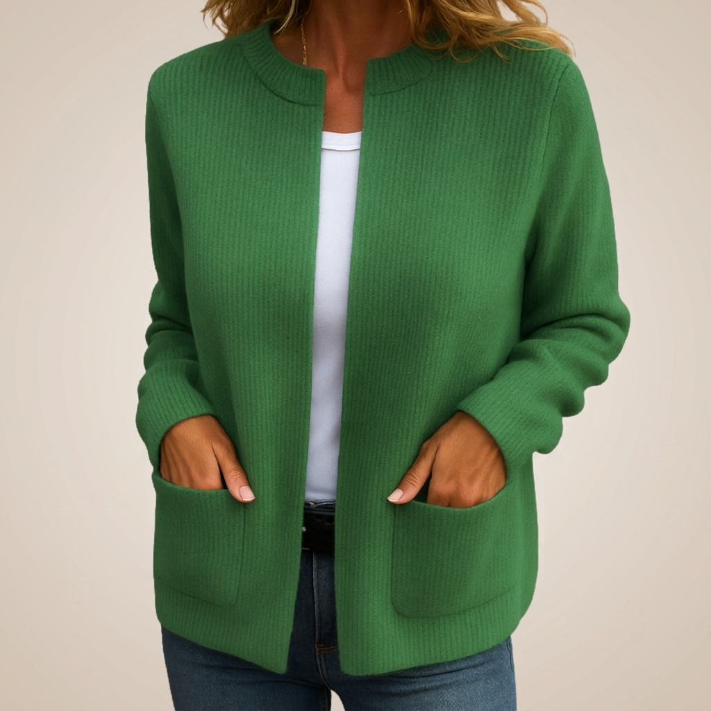 P|H - Cardigan in Maglia Morbido con Zip Diane