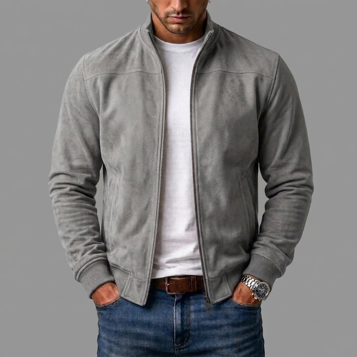 Marco | Giacca bomber in camoscio