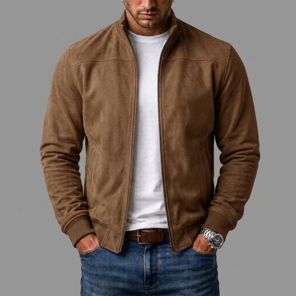 Marco | Giacca bomber in camoscio