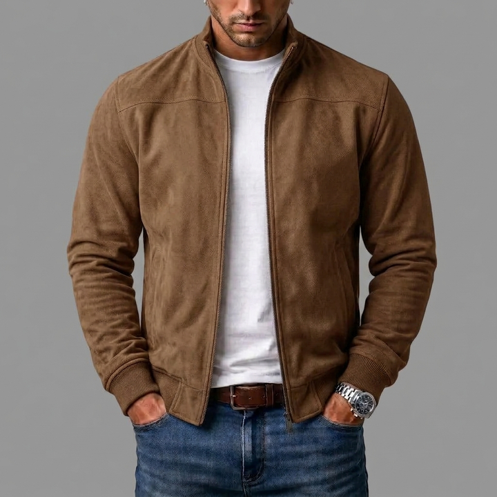 Marco | Giacca bomber in camoscio
