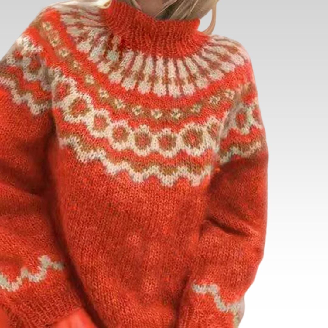 Simonetta | Maglione Accogliente a Collo Alto