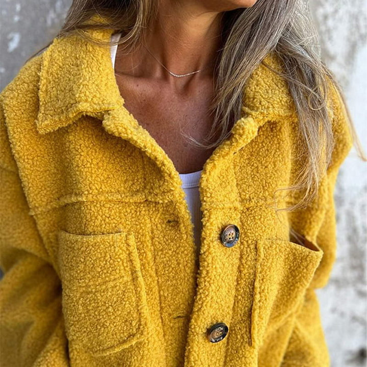 Harriet™ | Giacca Button in Morbido Teddy