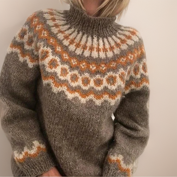 Simonetta | Maglione Accogliente a Collo Alto