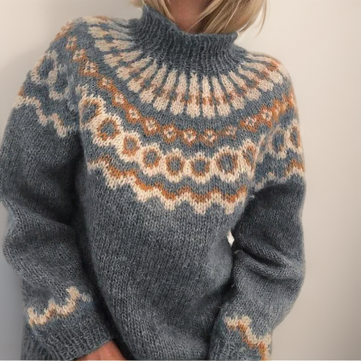 Simonetta | Maglione Accogliente a Collo Alto