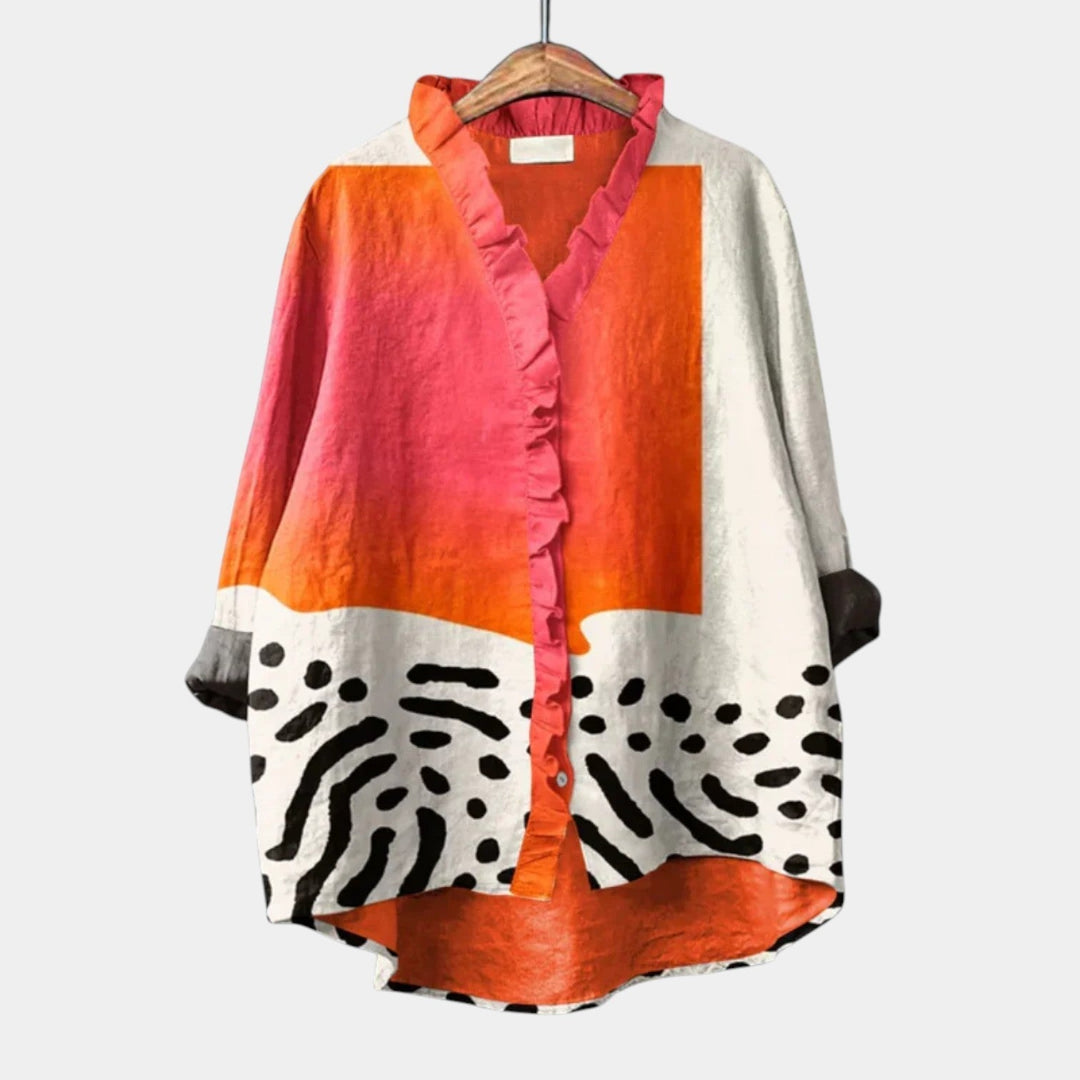 AUGUSTA™ - BLUSA ESTIVA ELEGANTE E CONFORTEVOLE