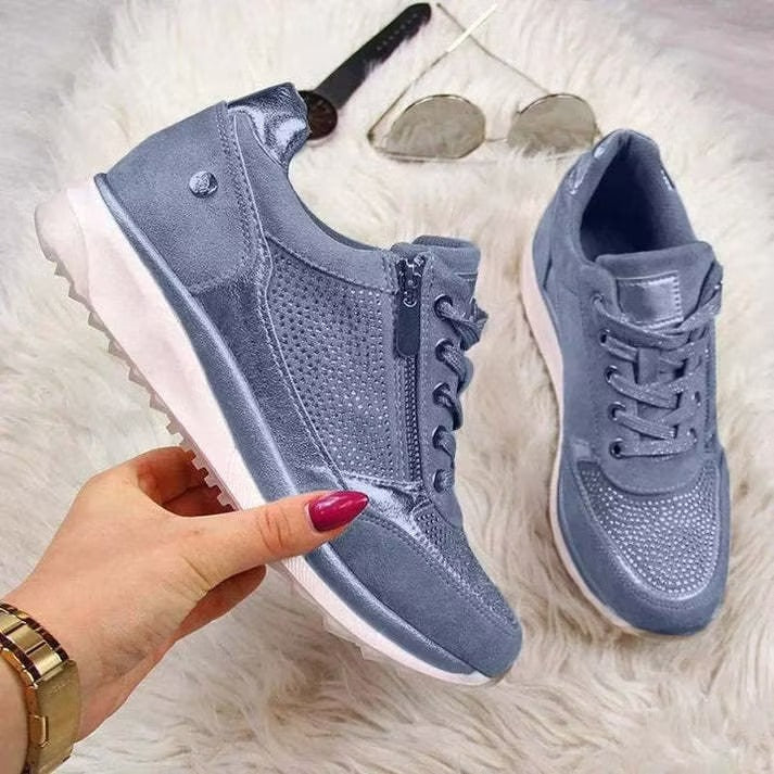 Confortia™ | Scarpe ortopediche con tacco per donna con cerniera