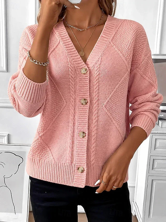 Joyce | Cardigan Vintage a Maglia con Bottoni