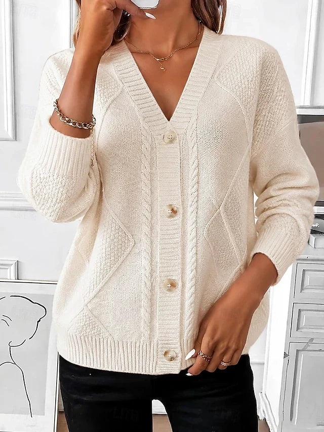 Joyce | Cardigan Vintage a Maglia con Bottoni