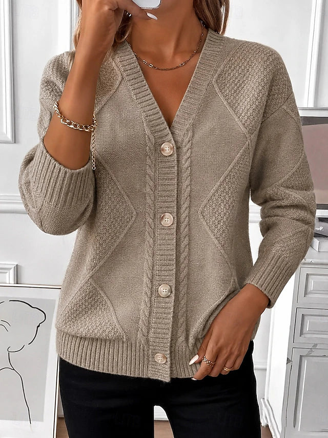 Joyce | Cardigan Vintage a Maglia con Bottoni