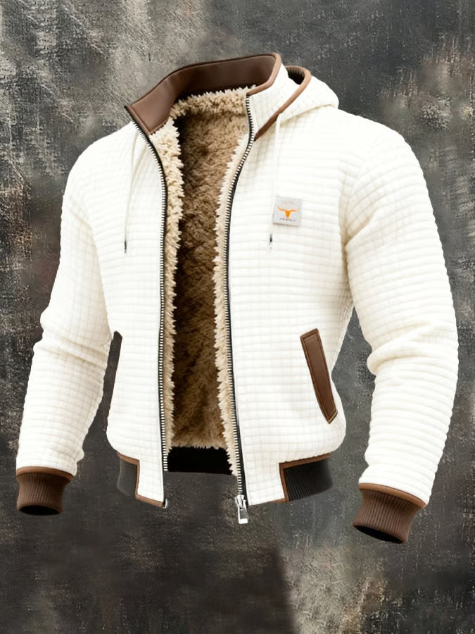 Retrojack con Cappuccio e Zip