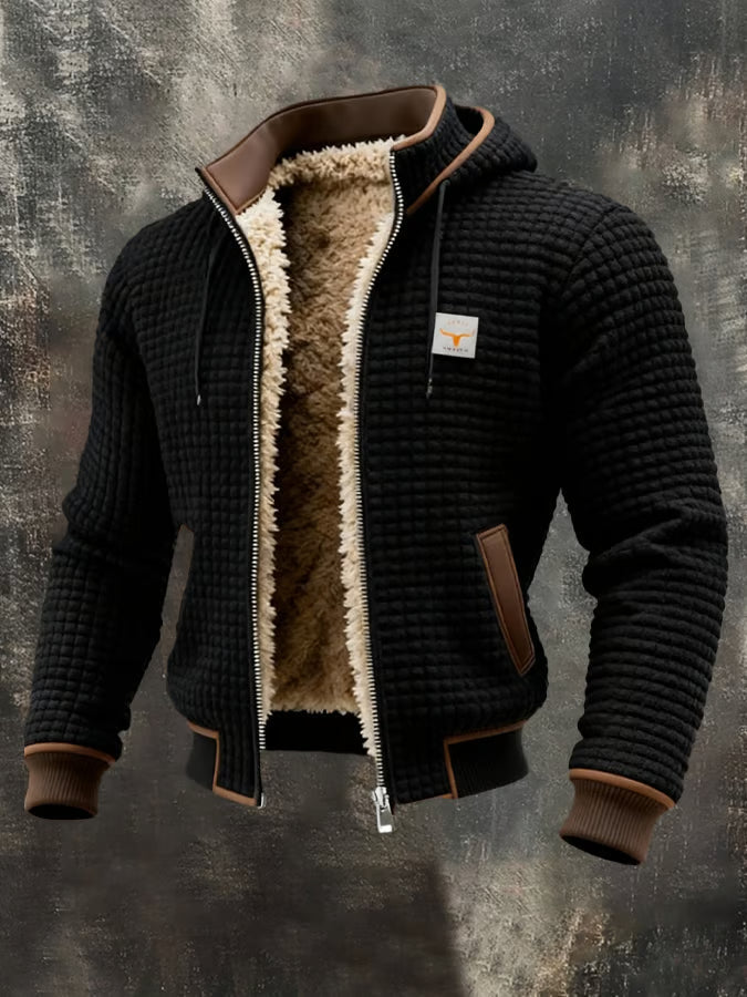 Retrojack con Cappuccio e Zip