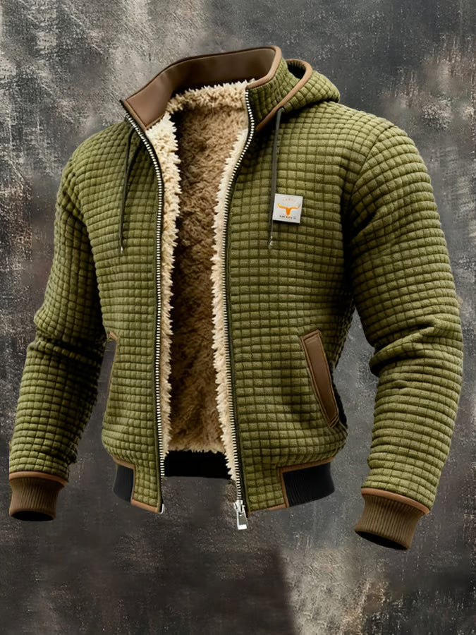 Retrojack con Cappuccio e Zip