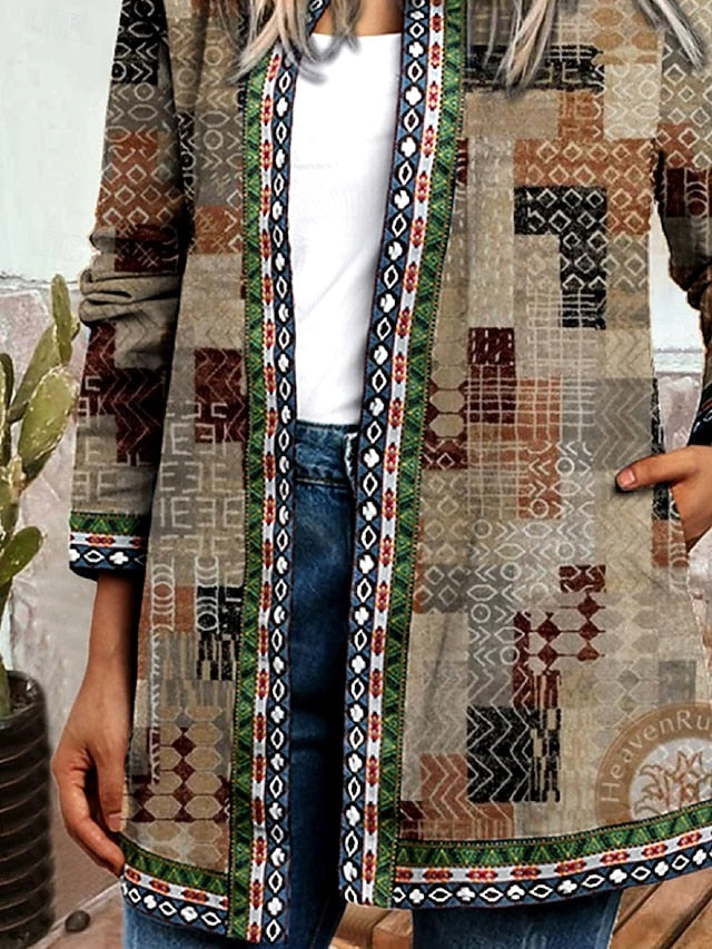 Briony | Giacca Trapuntata Patchwork Floreale